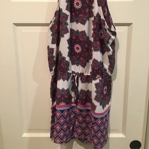 Colorful Floral Women's Romper